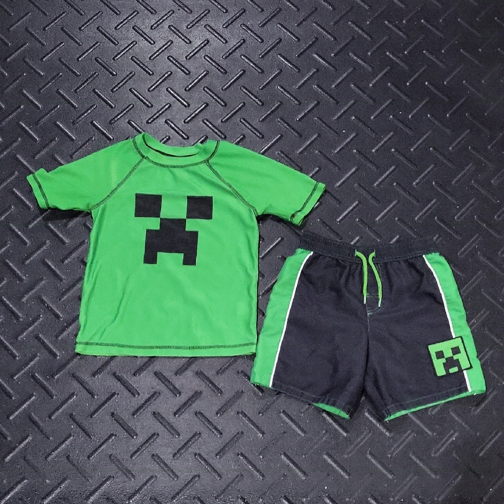 Minecraft Swim Trunks